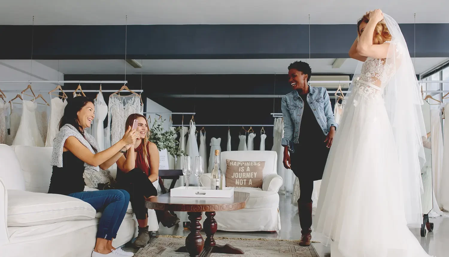 The Secret to Bridal Shopping Success. Desktop Image
