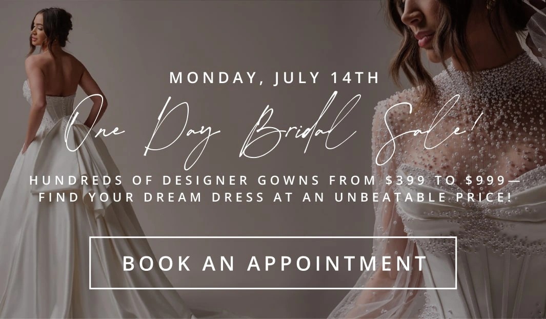One day bridal sale mobile banner