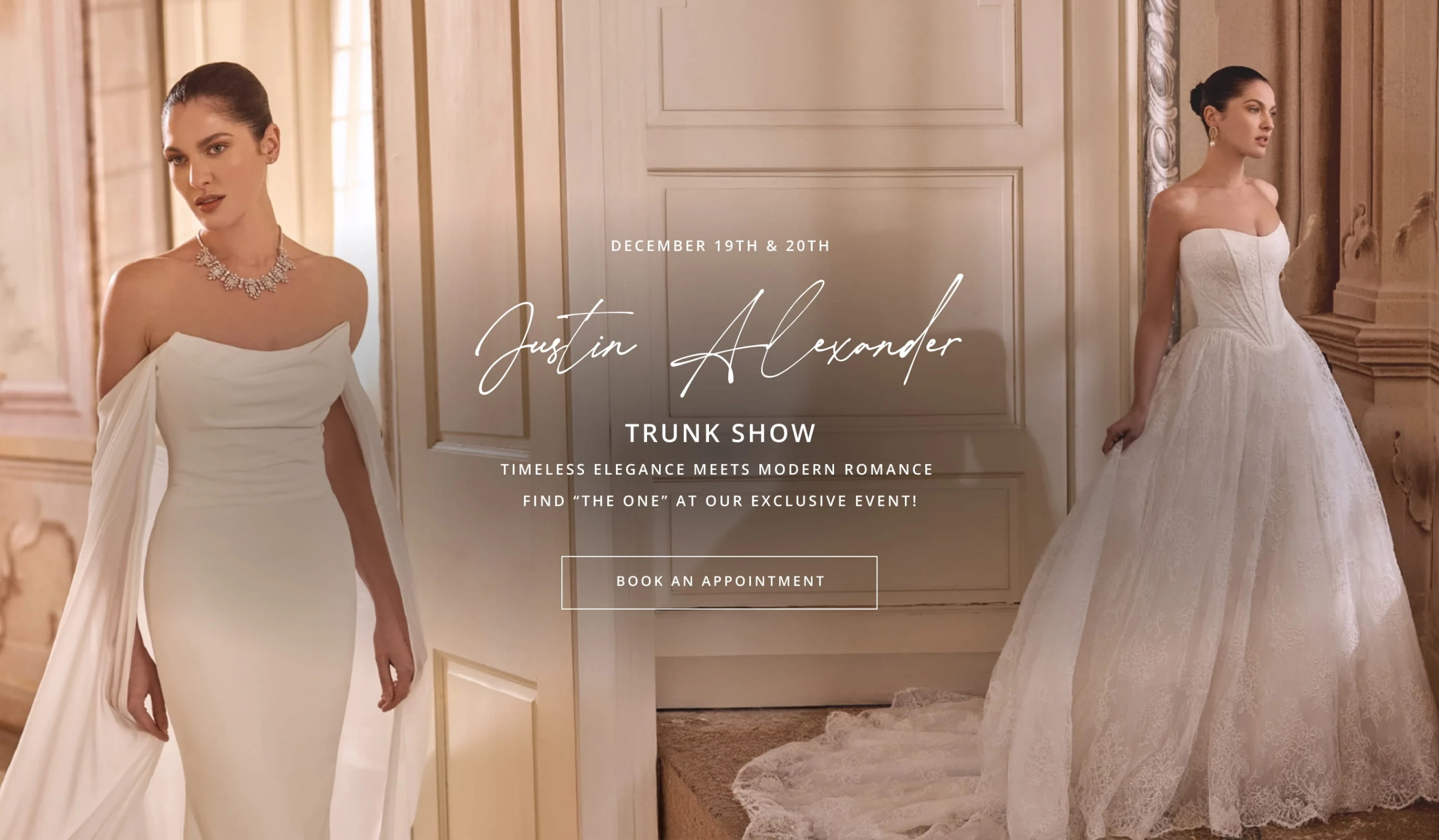 Justin Alexander Trunk Show