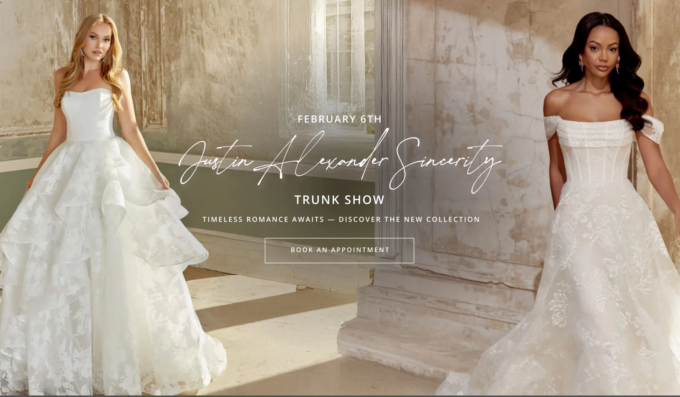 Justin Alexander Sincerity Trunk Show