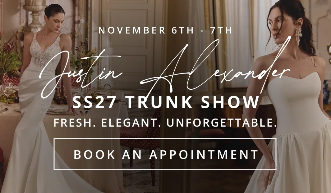 Justin Alexander SS27 Trunk Show