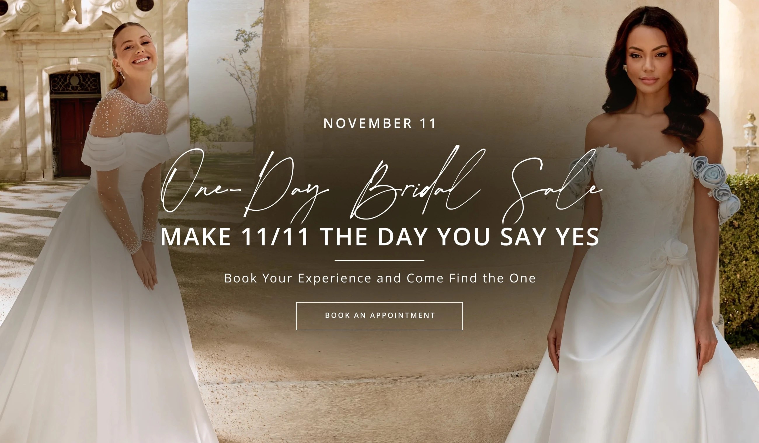 One Day Bridal Sale 11/11